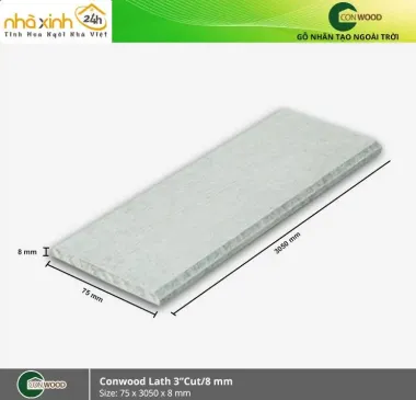 Conwood Lath 3″ Cut / 8mm