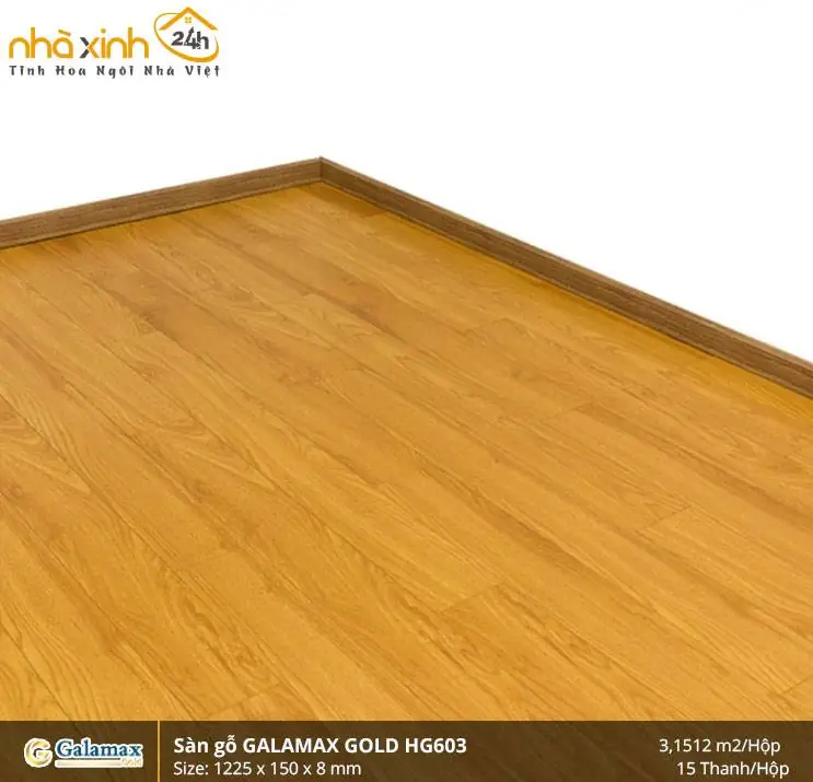 Sàn Gỗ Galamax Gold HG603