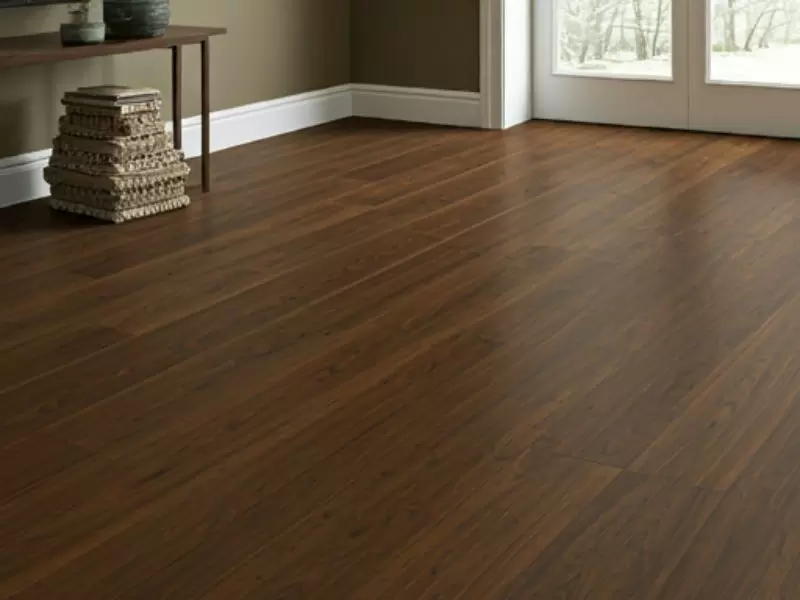 Sàn Gỗ Camxe lên màu walnut(óc chó)